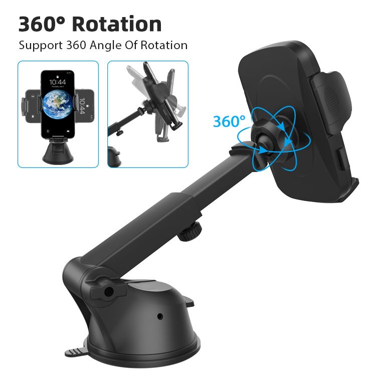 Wholesale Manufacturer Phone Accessories Holder Cell Phone Holder Car Mount Mobile Stand Flexible Neck Car Phone Holder Bracket
