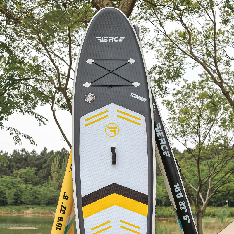 Customized Soft Top Inflatable Finger Surf Paddle Board Stand up Paddle Board Surfboards Water Sports Long Surfboard