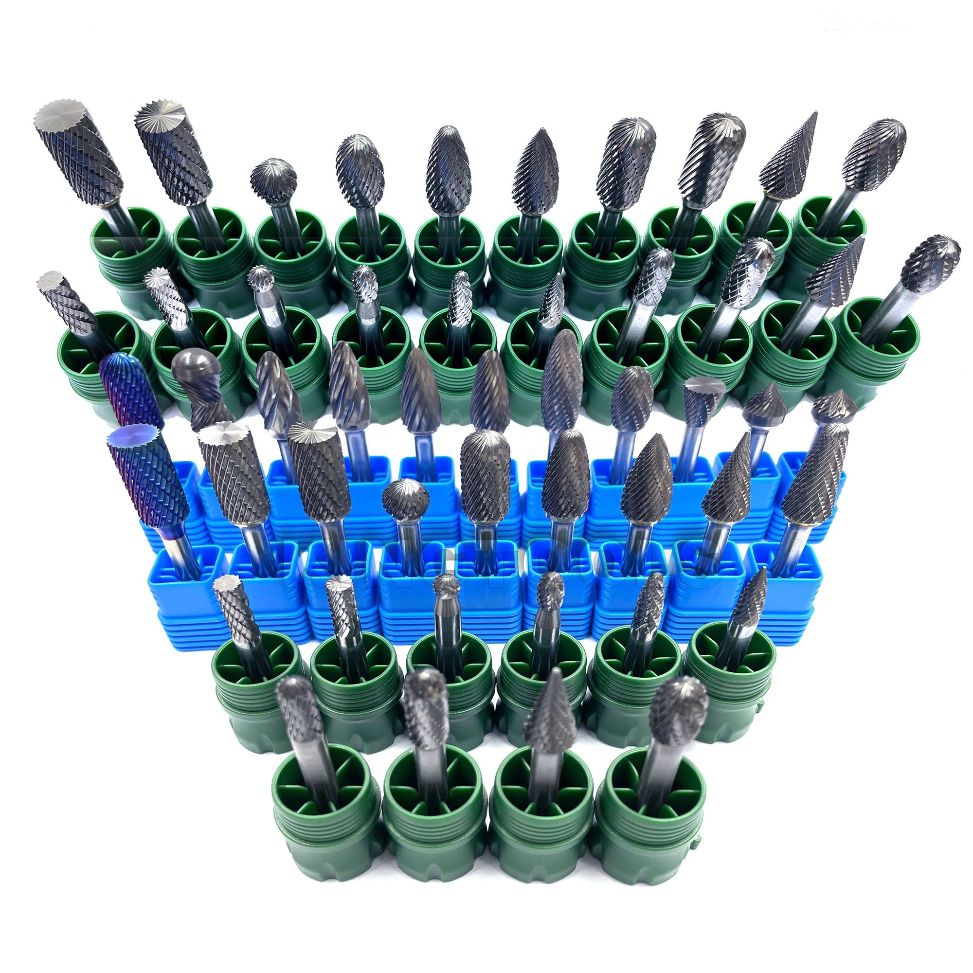 Factory Wholesaler Cutting Burrs For Die Grinder Drill Bits Rotary Files Burs Power Tool Parts Tungsten Carbide Burrs