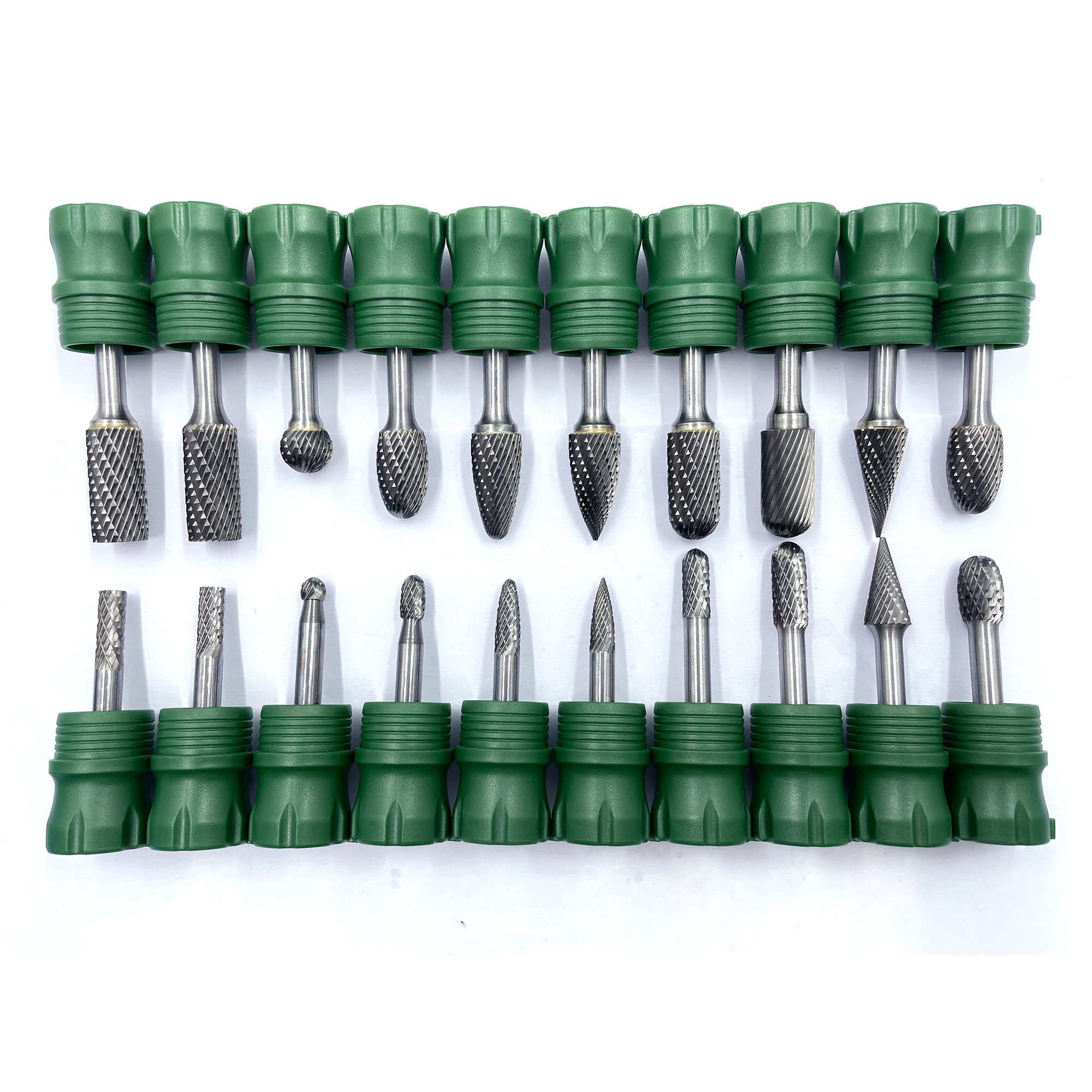 Factory Wholesaler Cutting Burrs For Die Grinder Drill Bits Rotary Files Burs Power Tool Parts Tungsten Carbide Burrs