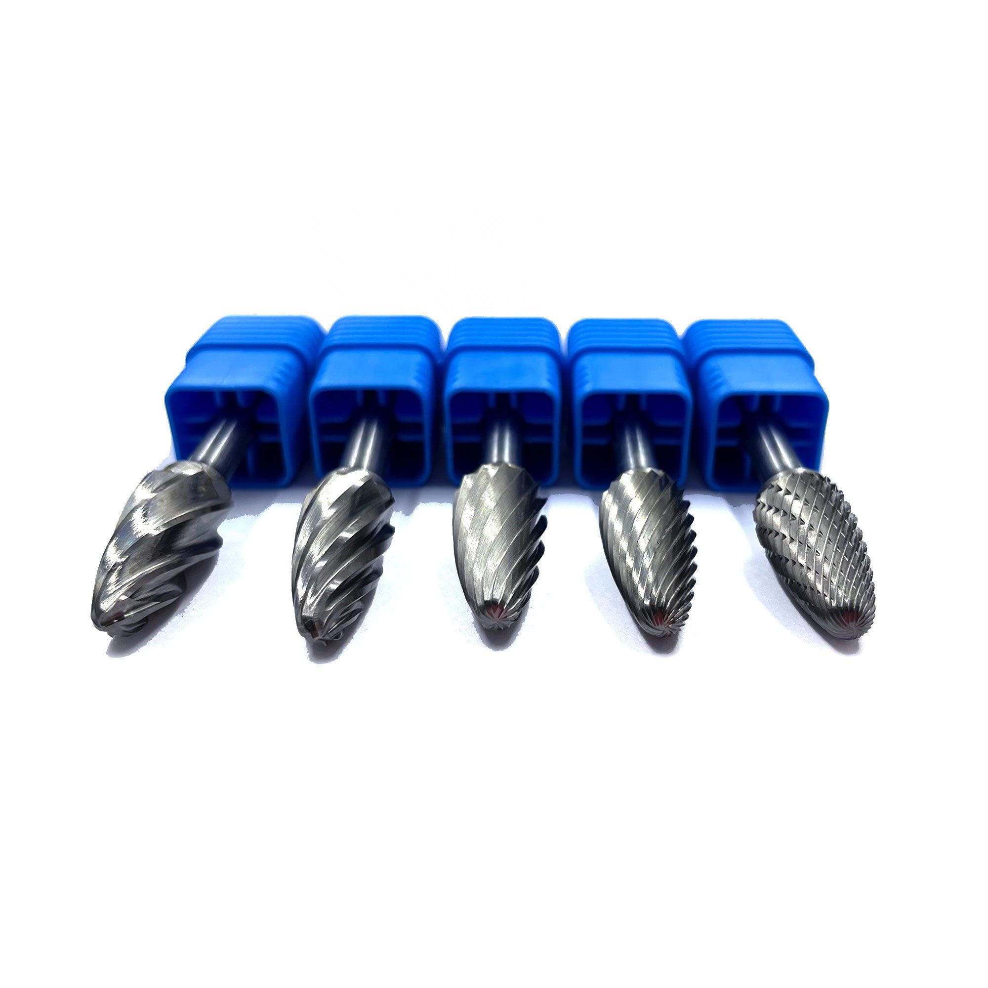 Factory Wholesaler Cutting Burrs For Die Grinder Drill Bits Rotary Files Burs Power Tool Parts Tungsten Carbide Burrs