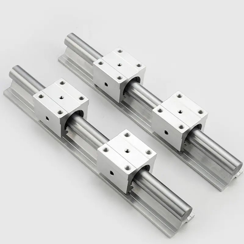 High Precision Aluminum KGT SBR Linear Shaft Rod End Supporter Linear Rail R Linear Motion SBR10/12/13/16/20/25/30/35/40/50