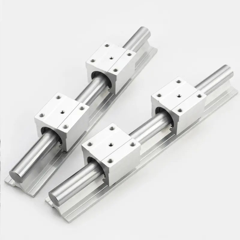 High Precision Aluminum KGT SBR Linear Shaft Rod End Supporter Linear Rail R Linear Motion SBR10/12/13/16/20/25/30/35/40/50
