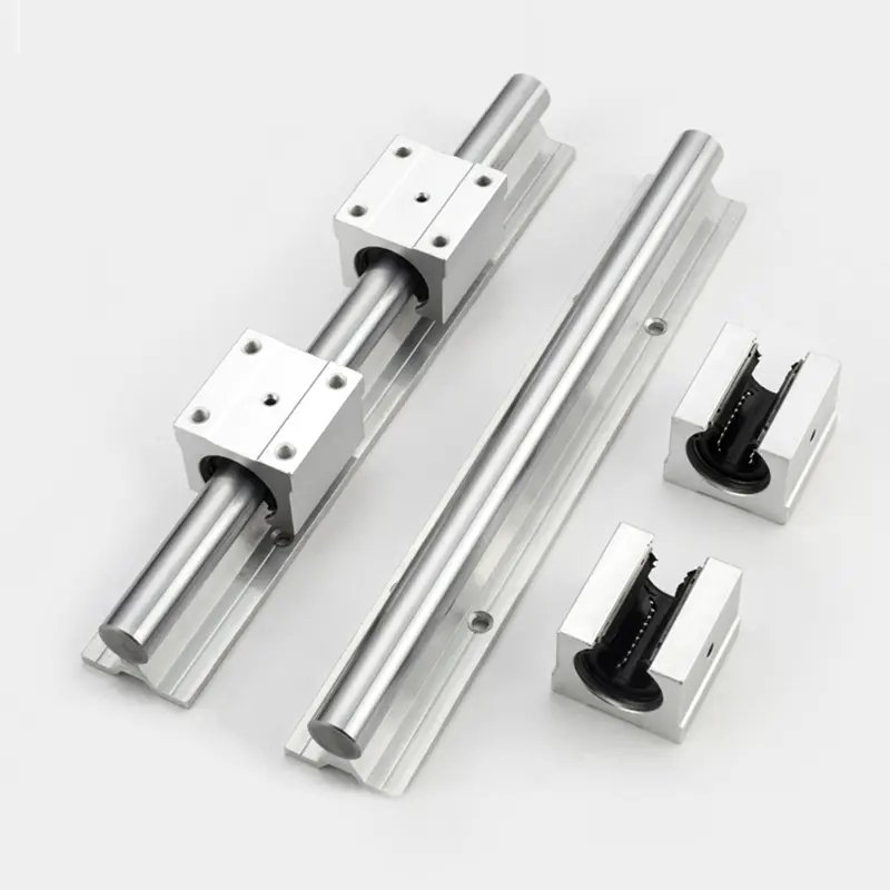 High Precision Aluminum KGT SBR Linear Shaft Rod End Supporter Linear Rail R Linear Motion SBR10/12/13/16/20/25/30/35/40/50
