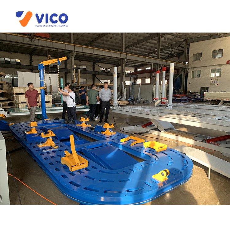 Vico Car Repair Pulling Rack /Auto Frame Bench Electric Control, Full Straightening Auto Body Lift 4T Wholesale Price #VF5400 CE
