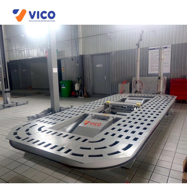 Vico Car Repair Pulling Rack /Auto Frame Bench Electric Control, Full Straightening Auto Body Lift 4T Wholesale Price #VF5400 CE