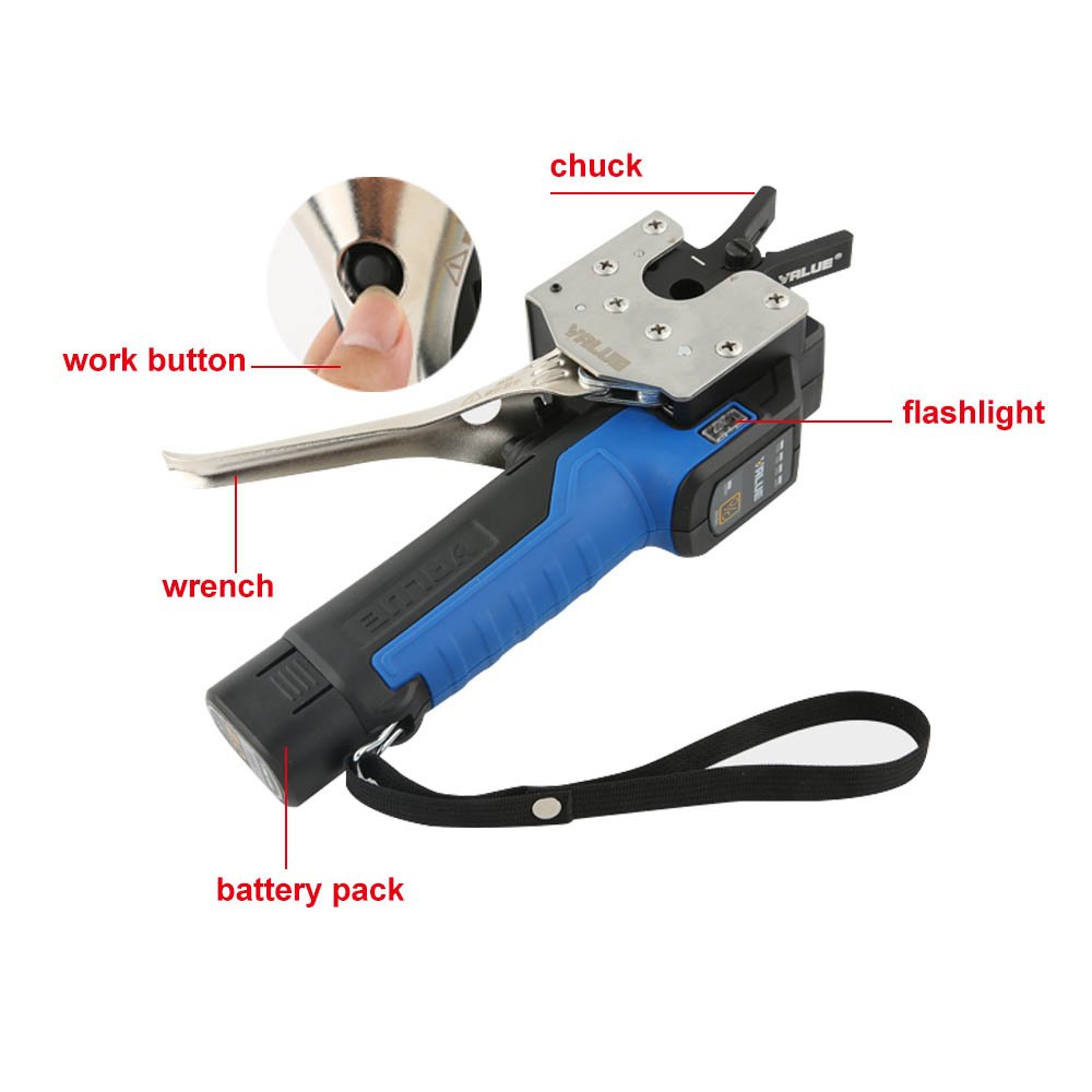 VALUE Tube Expander VEF-2 Portable High Performance Electric Tube Expander Machine HVAC Flaring Other Hand Tools
