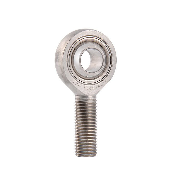LDK all stainless steel thread male bearings straight ball joint rod ends