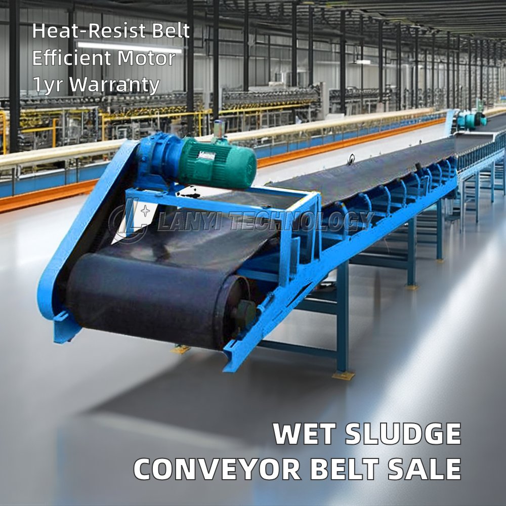Hot Sale V-trough Wet Sludge Conveyor Belt Machine Transmission Belt Conveyor New Product 2020 Provided Carbon Steel 1 Set Chile
