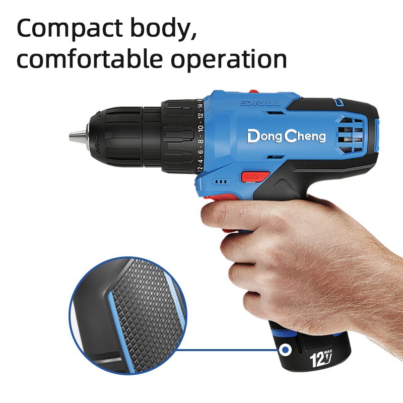 Dongcheng Economical Model Single Battery Pack Cordless Tool Set Cordless Drill Combo kit