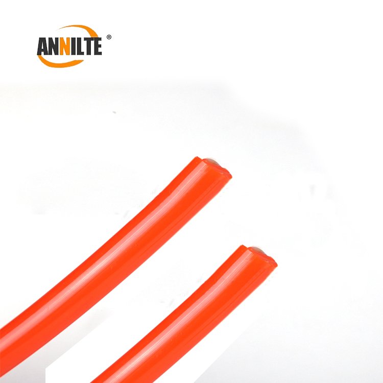 Annilte red connected polyurethane conveyor belt PU belt polyurethane Transmission belts PU round tape