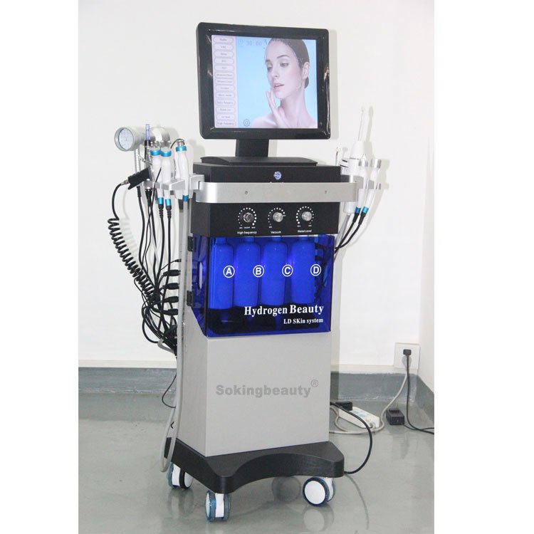14 in 1 Hidrodermoabrasion Hydra Hidra Hidro Facial Multifunctional Oxygen Facial Beauty Machine