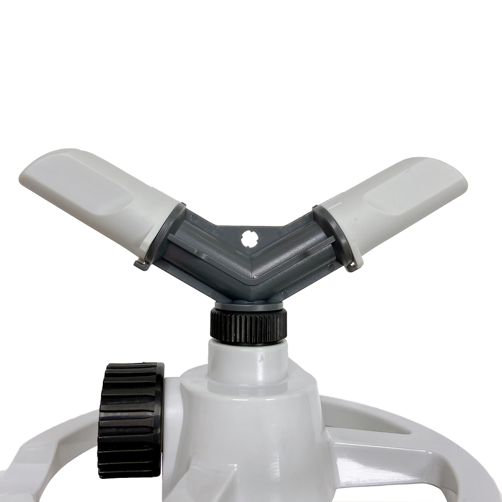 2 Arms Rotating Sprinkler With Circle Base Sprinkler Irrigation System Garden Sprinklers Gardening Tools