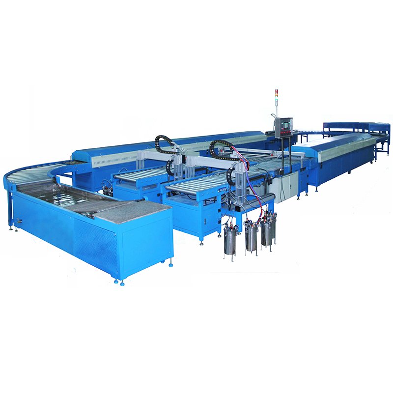 Automatic High-output Auto Footpad Assembly Line Is Used to Make 3D Multi-color Anti-skid and Waterproof Cushion