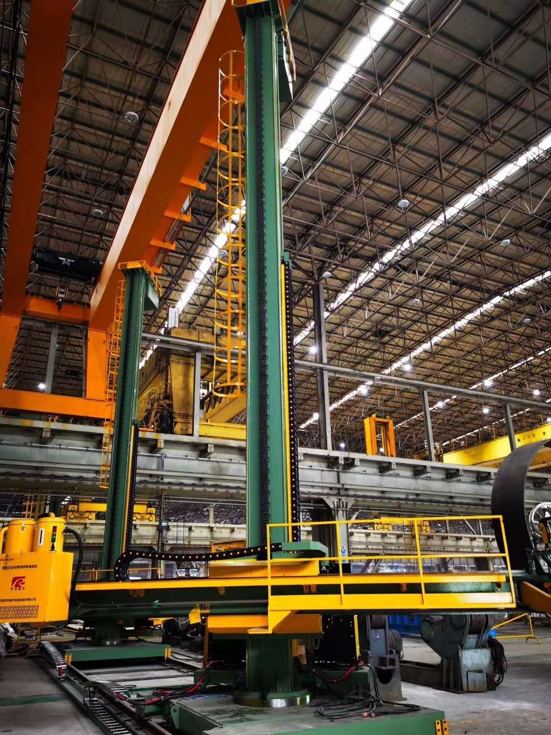 7m Monopile Welding Production Line Automatic Column Boom Pipe Welding Manipulator