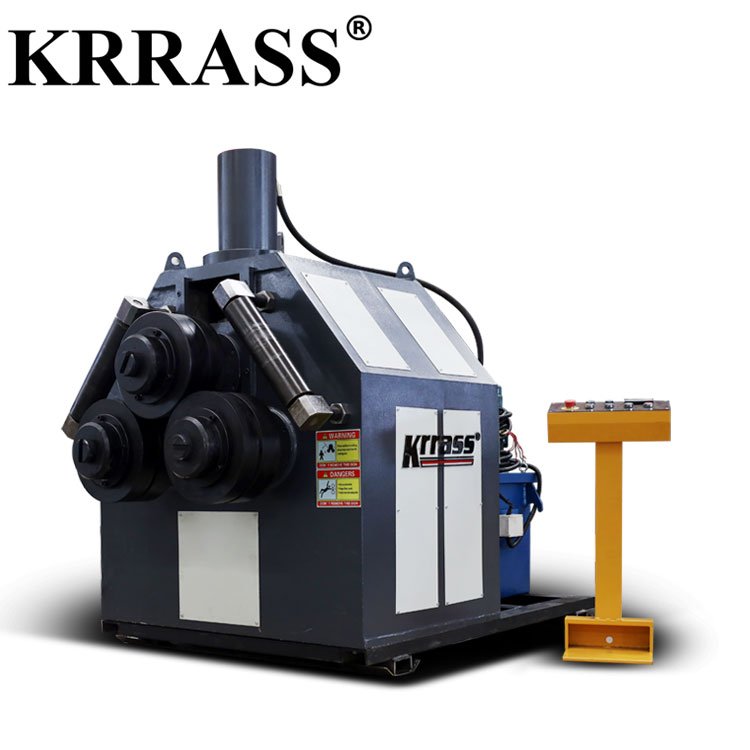 KRRASS WYQ24-30 iron rod bending machine Aluminum profile CNC bending rolling machine