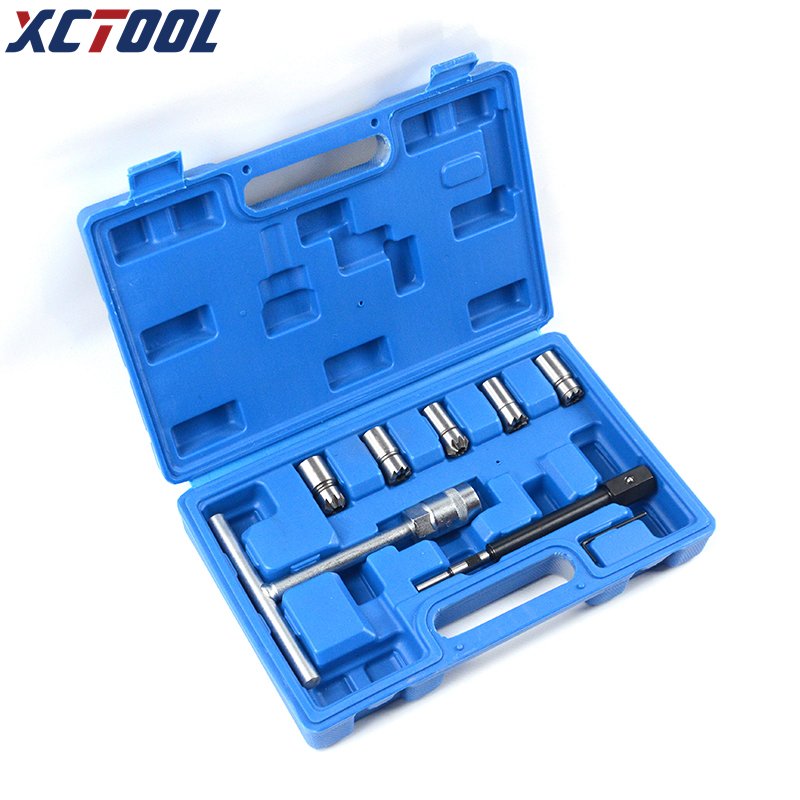 7PCS Diesel Injector Seat Cutter Cleaner Set Wholesale Professional Automobile Tools China Auto Body Repair Tools