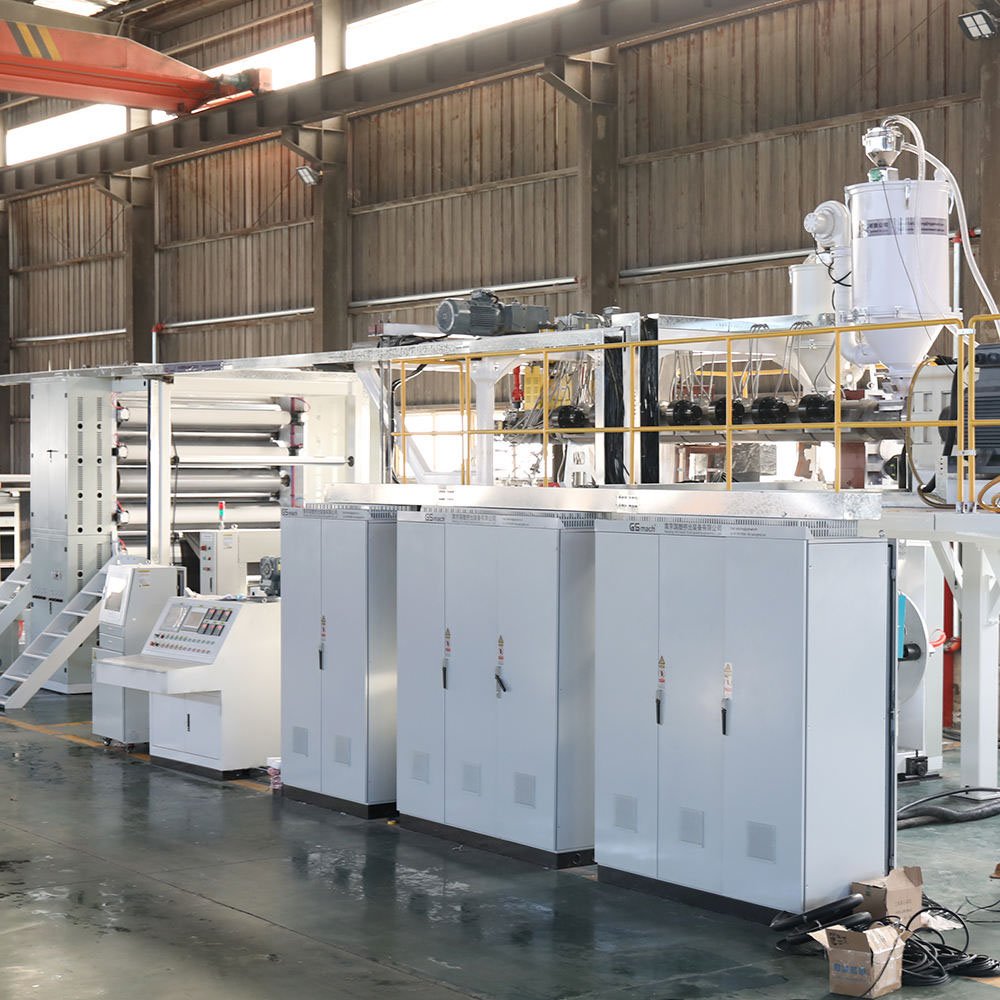 GS-mach Factory Limestone Paper Roll Making Machine PP/PE Caco3 Synthetic A3 A4 Stone Paper Roll Production Line