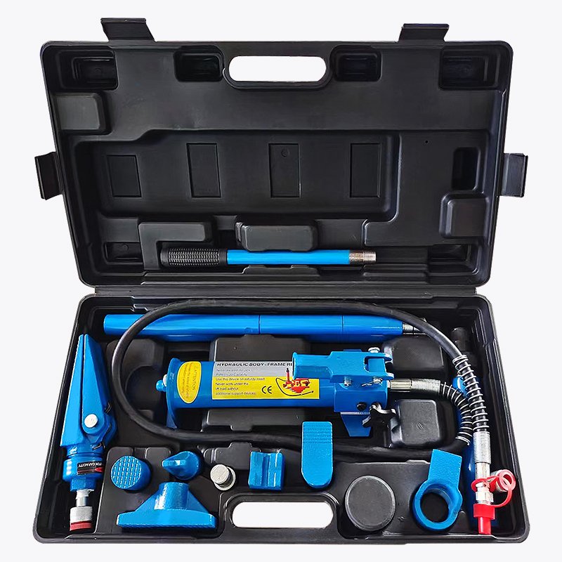 Heavy Duty Portable 20 Ton Hydraulic Porta Power Jack Body Repair Kit