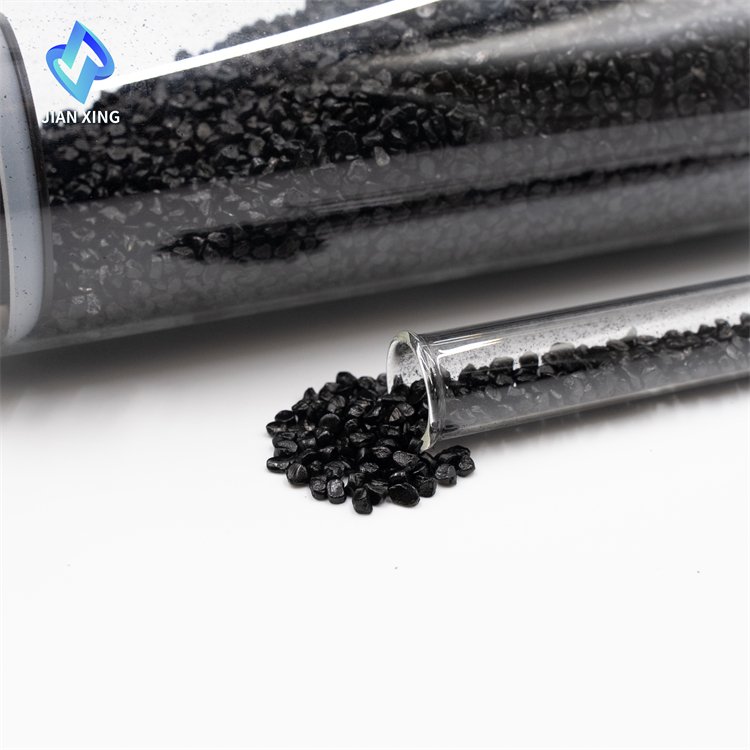 Low Price Black Sand Suitable for Injection Molding and Granulation of HIPS ABS and Other Engineering Plastics Black masterbatch