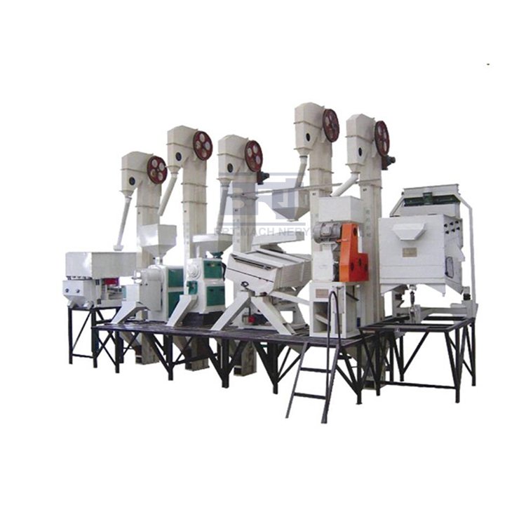Commercial 50tpd Rice Milling Machines in Malaysia Auto Rice Milling Equipment