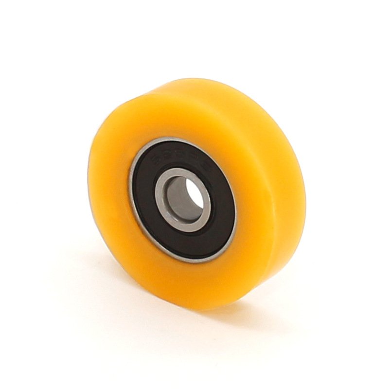 Custom plastic pulley wheel with bearing 608ZZ 608-2RS 626zz plastic coated ball bearings 624 625 688
