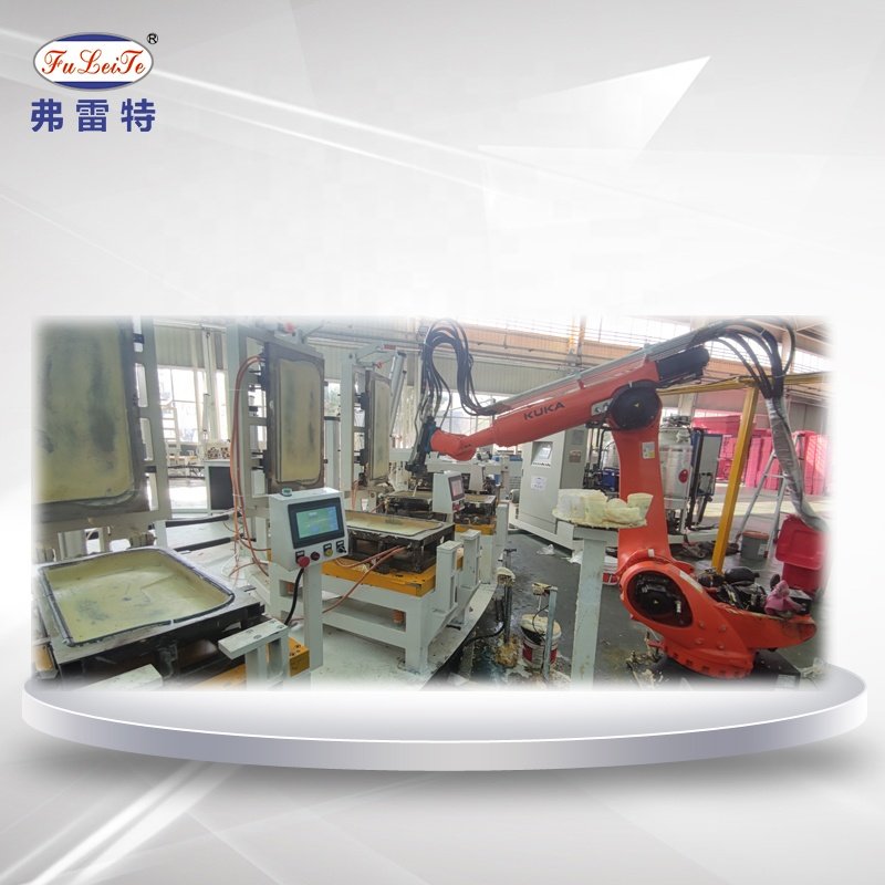 2022 Best Selling Auto Armrest Polyurethane Ring Production Line High Pressure Foaming Machine Foam Mould Customization
