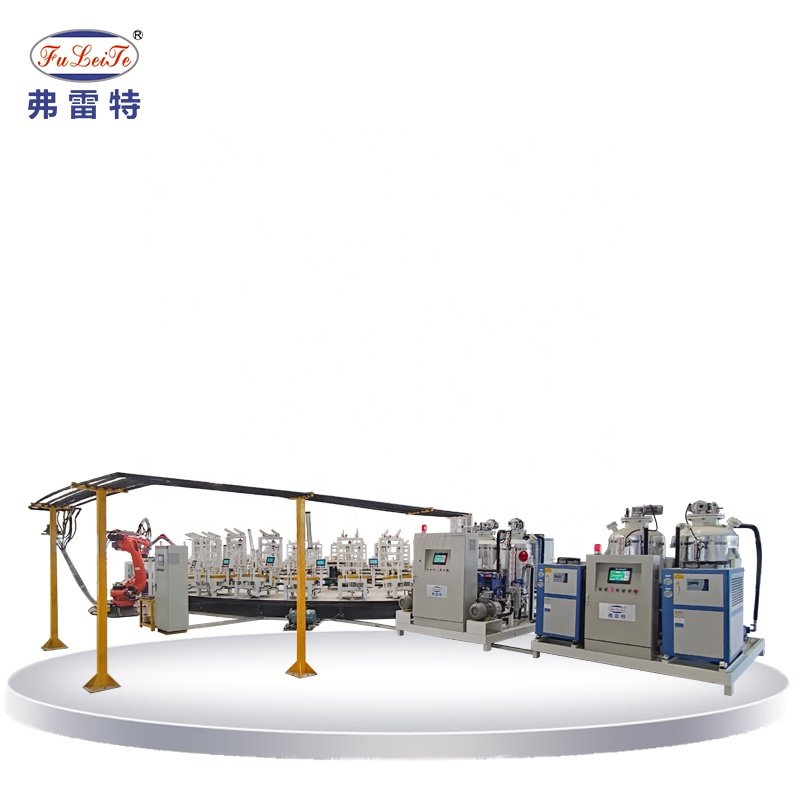 2022 Best Selling Auto Armrest Polyurethane Ring Production Line High Pressure Foaming Machine Foam Mould Customization