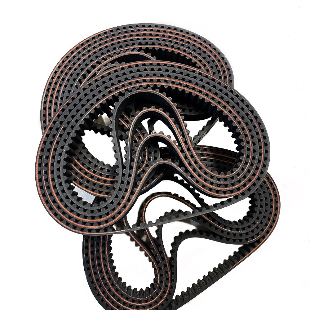 ODM manufacture lower price for Industrial Rubber bando Timing Belt HTD 3M 5M teeth rubber timing belt toothed belt