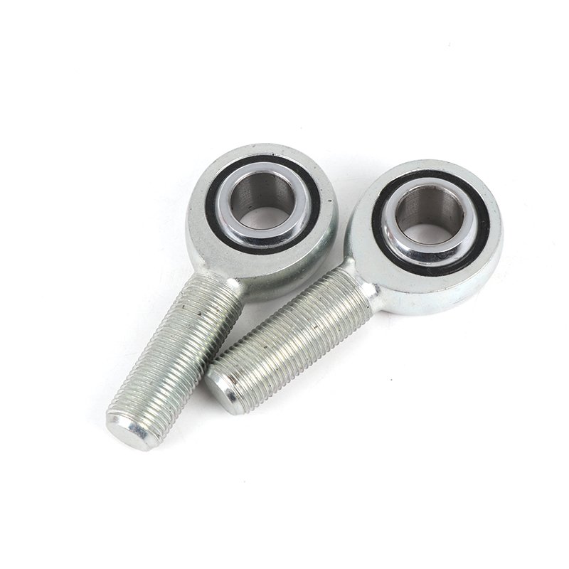 ZOS 1/4-28 Stainless Steel Heim Yellow Zinc Plated Rod End Ball Joint Bearing for Lawn Mower