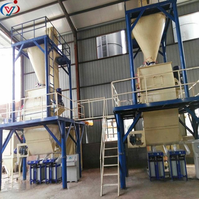 Cement Tile Glue/wall Putty Powder Dry Mix Mortar Production Line