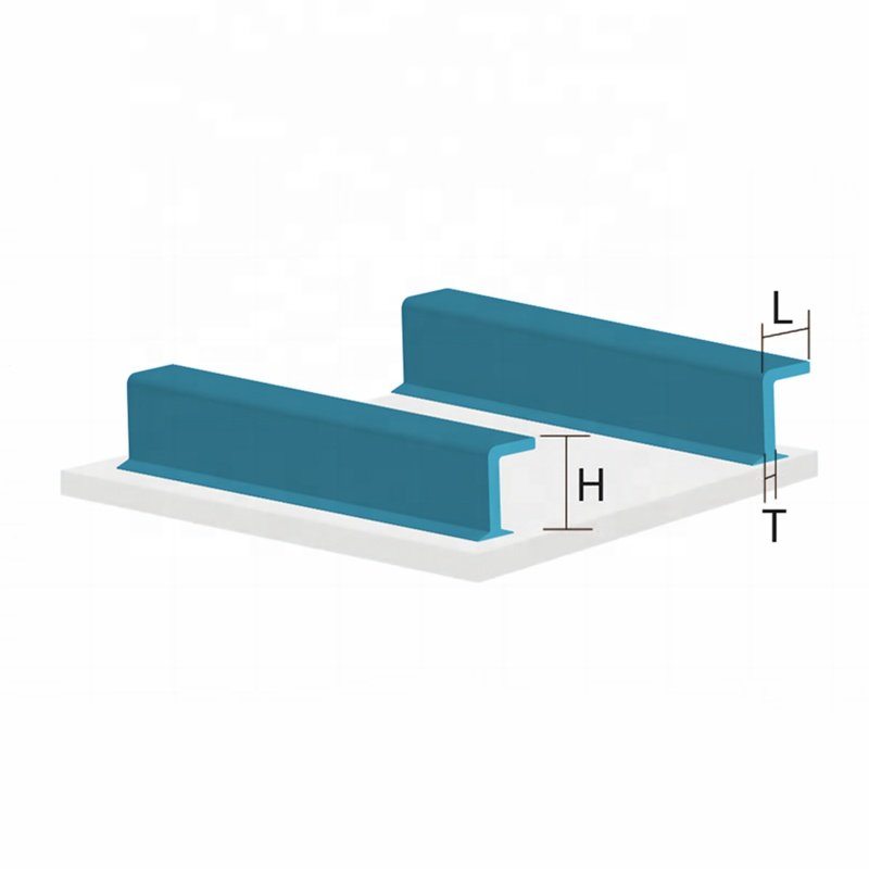 Factory Customized L-Shaped Baffle Anti-Bacterial Hydrolysis Resistant Snack Food Potatoes Chips Biscuit Sweet Conveyor Belts