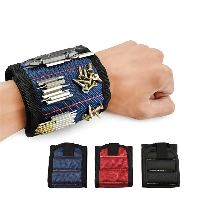 Multifunctional Hardware Tool Magnetic Wristband for Easy Tool Access