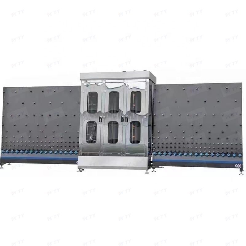 China Vertical Glass Washing and Drying Machine for Hollow Glass Processing