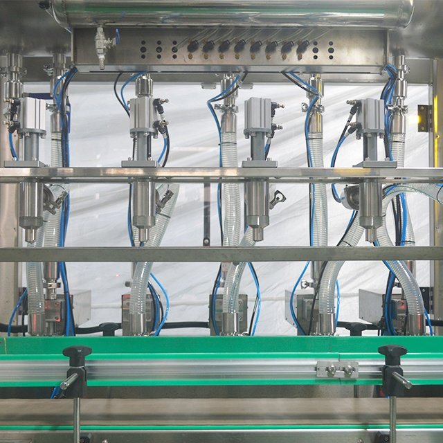 Factory Sale Automatic Liquid Soap Shampoo Lotion Detergent Dishwashing Liquid Sand Sanitizer Filling Machine Production Line