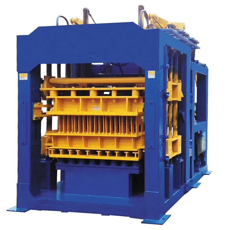 Construction Machinery Equipment QT8-15 Fully Auto Used Brick Making Machine Building Block Machine