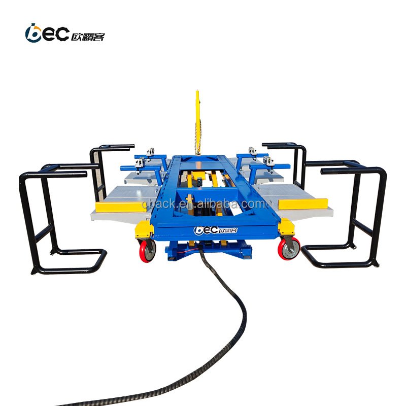 Big Brand in Eu Body Collision Repair System Sliding Bench with Lifting and Pulling 10T High Strength Car Bench Frame Machine