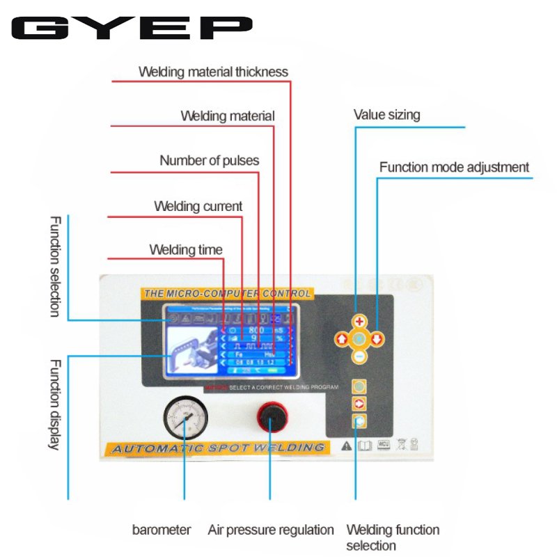New Arrival SGYC-30 Standard Body Repair Machine Spot Welder with Dent Puller for Steel Body Repair