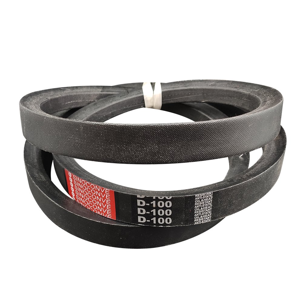 Type M A B C D E SINOCONVE industrial rubber V Belt