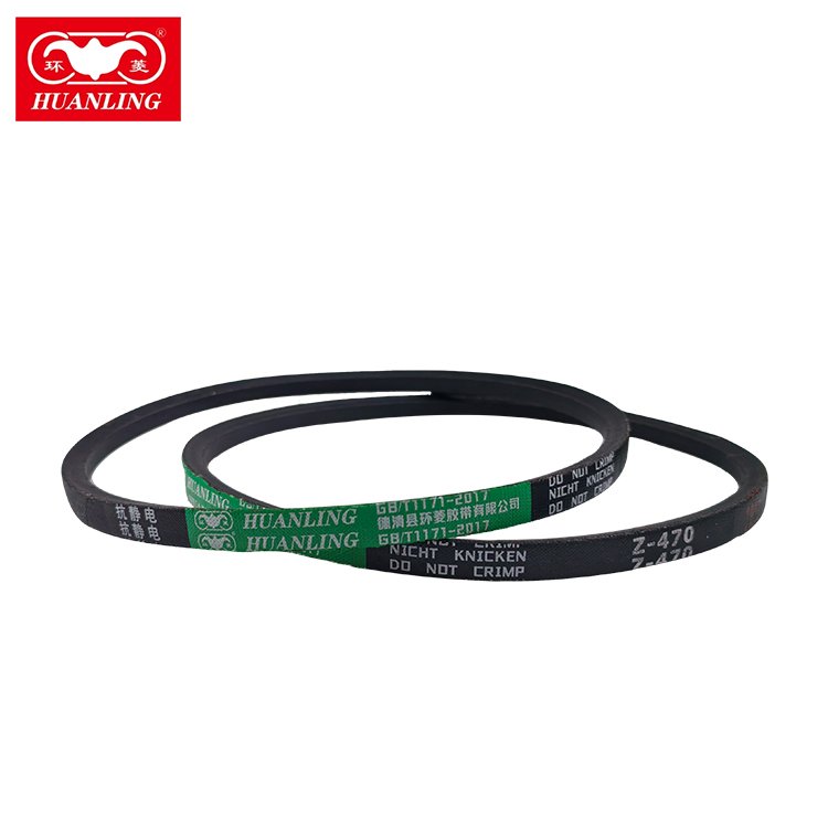 Z470 Quality Industry Transmission Belt Wear-resistant Rubber Coated Belt Industry Rubber Belts for Cars