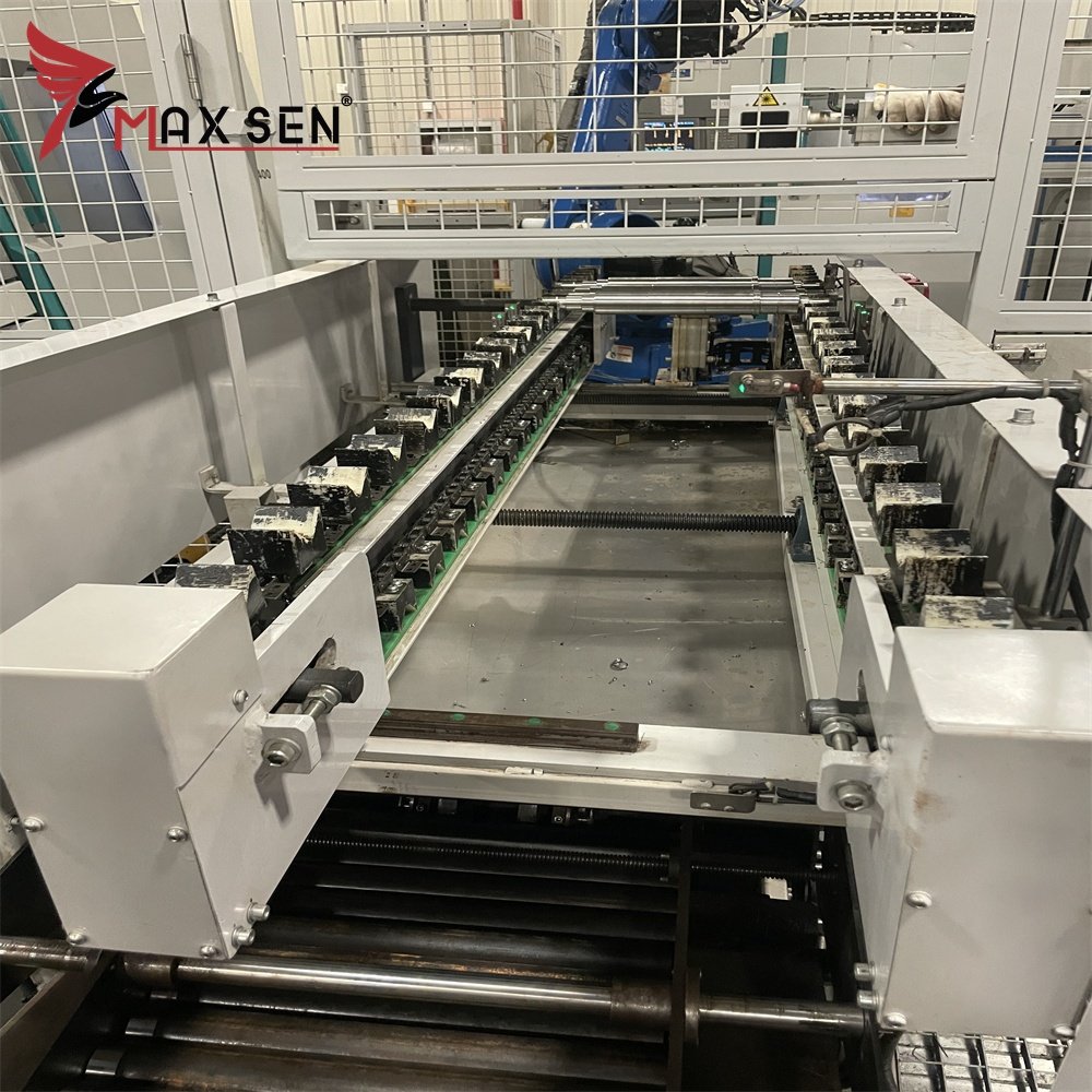MAXSEN Double Speed Chain Conveyor Automatic Assembly Line Chain Conveyor System for Auto Industry