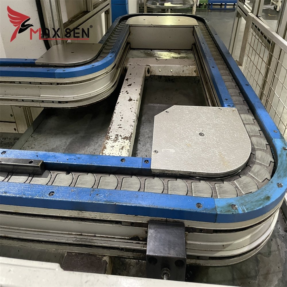 MAXSEN Double Speed Chain Conveyor Automatic Assembly Line Chain Conveyor System for Auto Industry