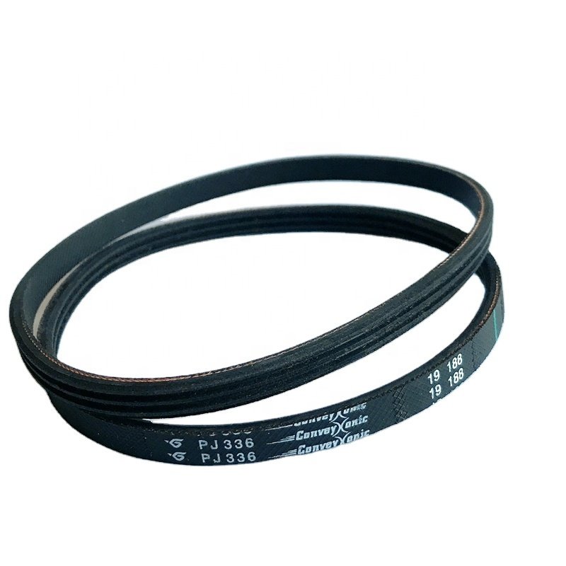 pj336 multi-ribbed belt PJ elastic multi-ribbed belt suitable for logistics conveyor roller drive belt