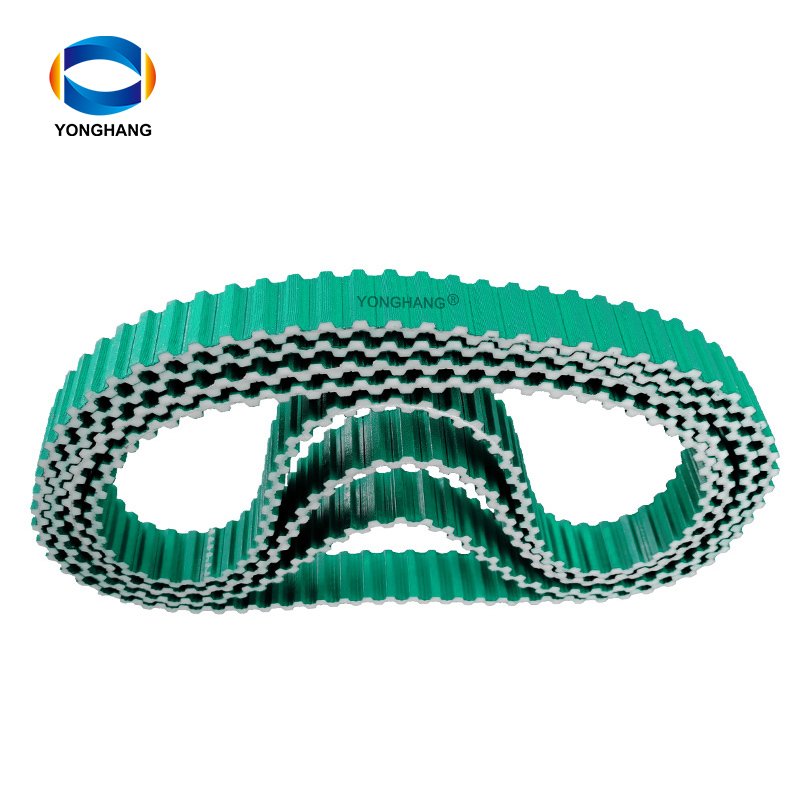 yonghangbelt truly endless polyurethane transmission belt double side tooth belts