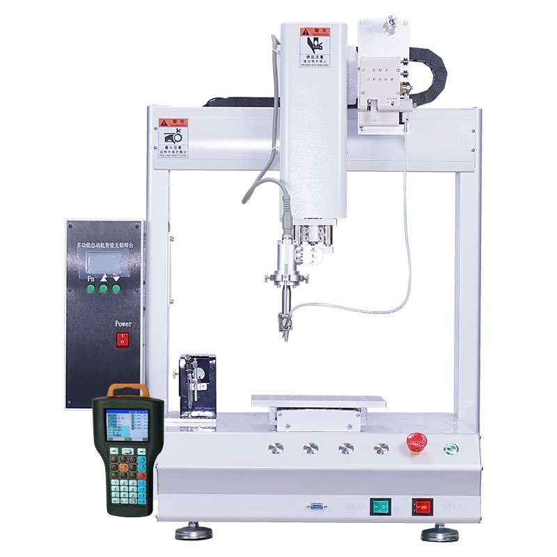 High Precision Double Station Automatic Soldering Machine Solder Robot Auto Soldering Equipment