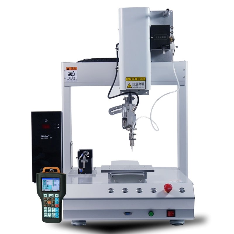 High Precision Double Station Automatic Soldering Machine Solder Robot Auto Soldering Equipment