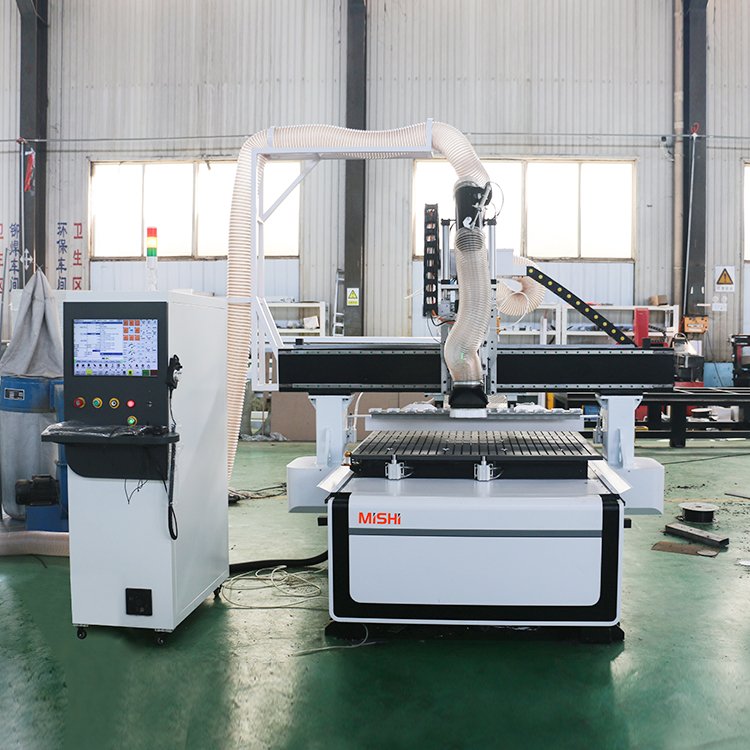 ATC Nesting Production Line Automatic Furniture Making 1325 1530 Cnc Router Machine for Wood Cabinet
