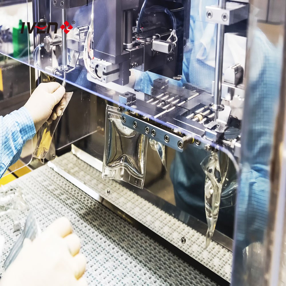 500ml LVP Normal Saline IV Solution Making Plant IV Infusion Production Line IVF Machine
