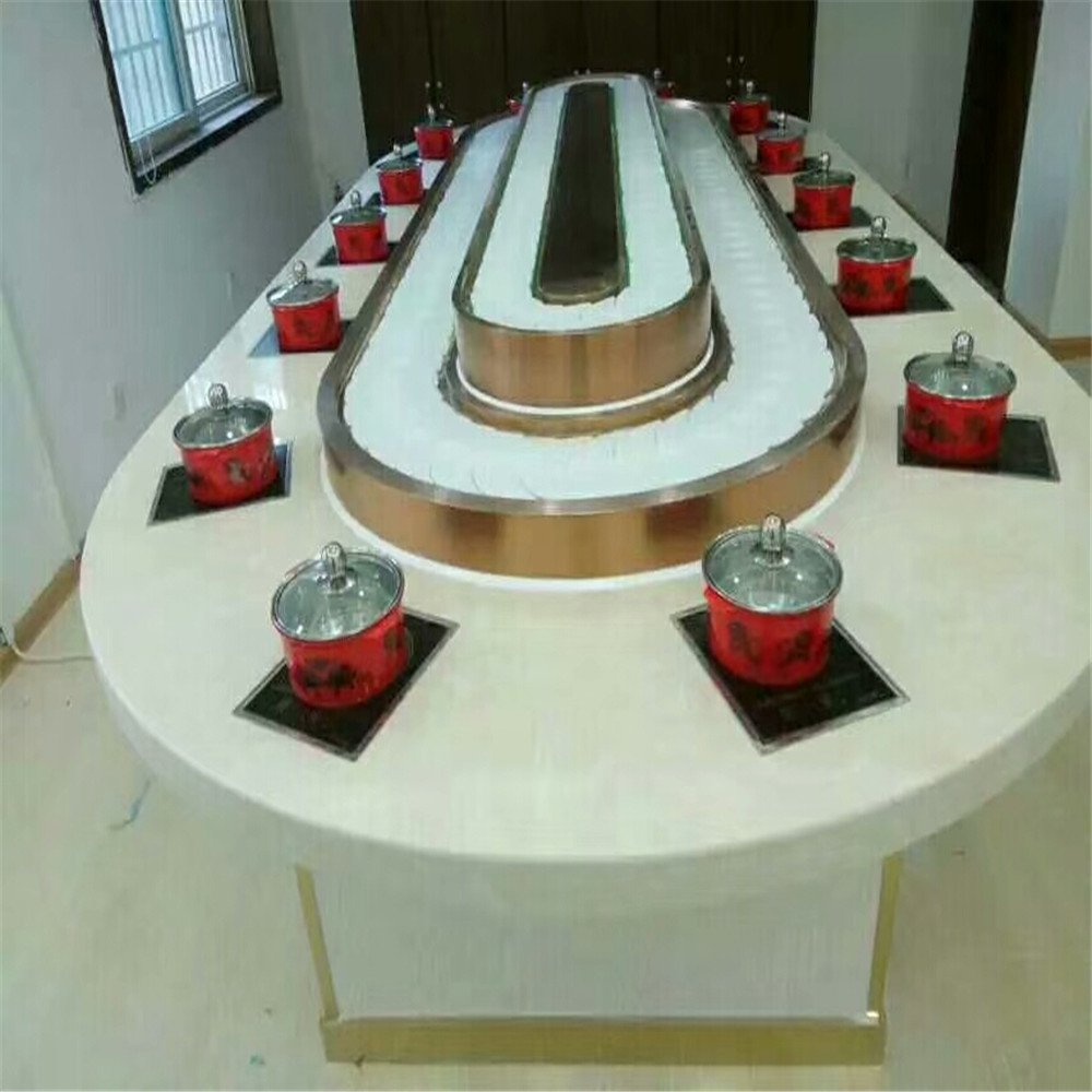 Quality Assurance Conveyor Belt Food Transmission Plastic for Sushi Belt Conveyor