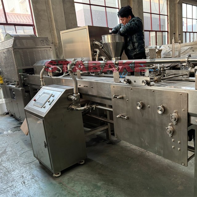 Industrial Automatic Vegetable Spring Roll Making Rolling Machine Stuffed Spring Roll Production Line
